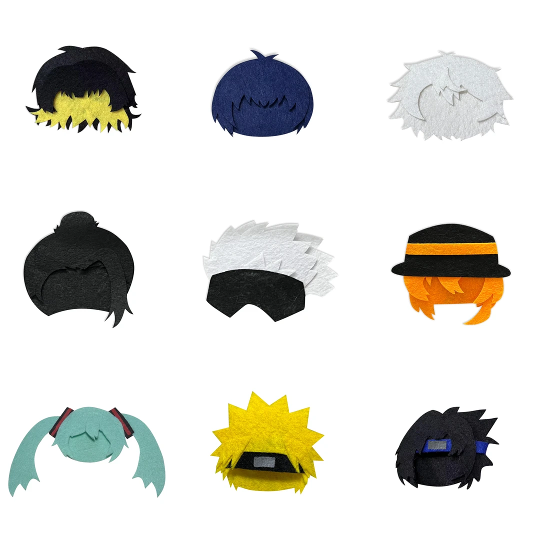 二次元手作不织布头套配饰（只有头套）手工成品接受在拍