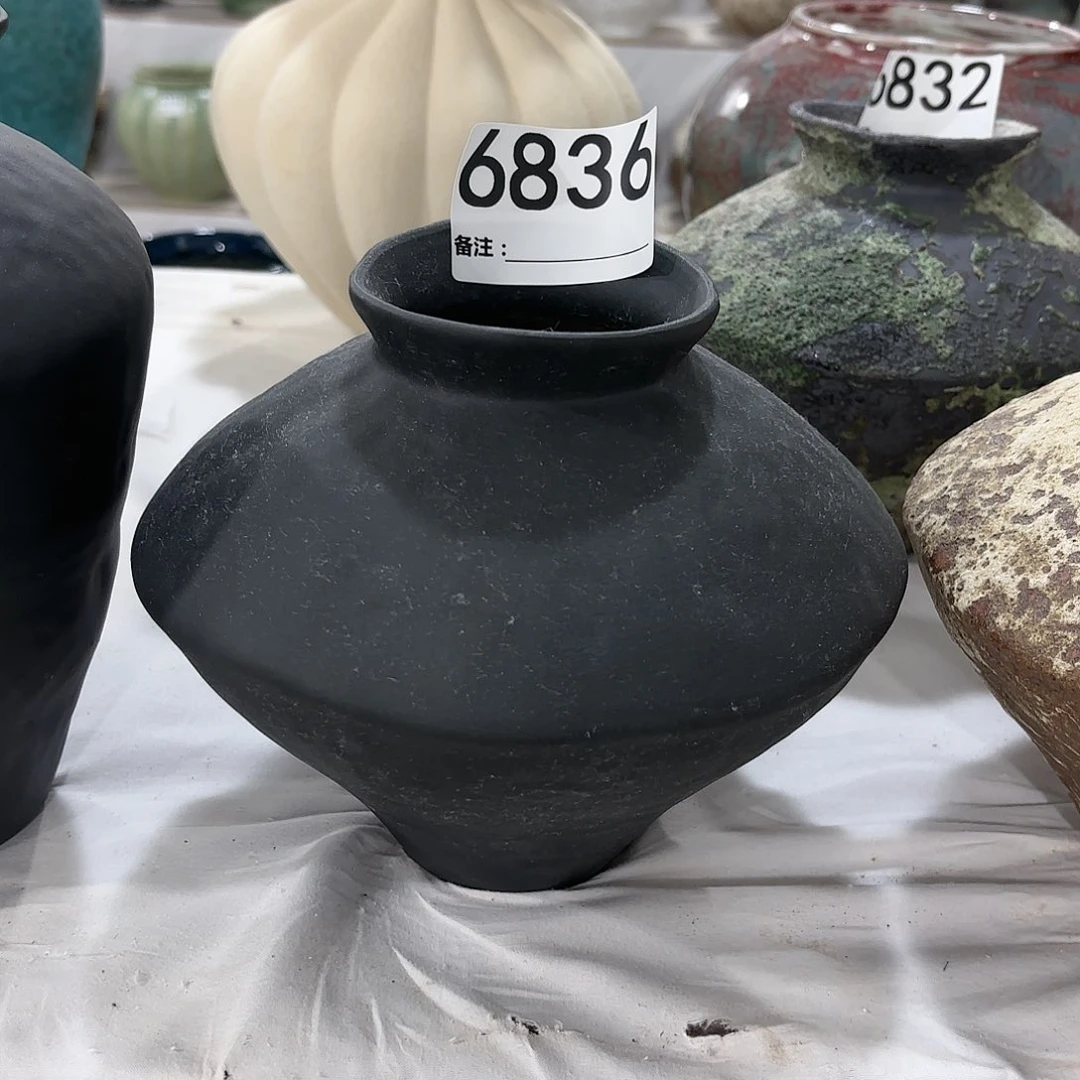红陶20CM（含）-50CM（不含）6836高度17口径6