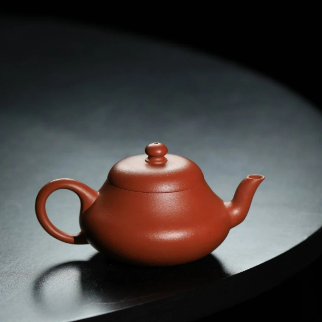 观一茶堂 | 九瀚·安茶样泡甲辰君德黑骨烧大红袍115ml手制紫砂壶