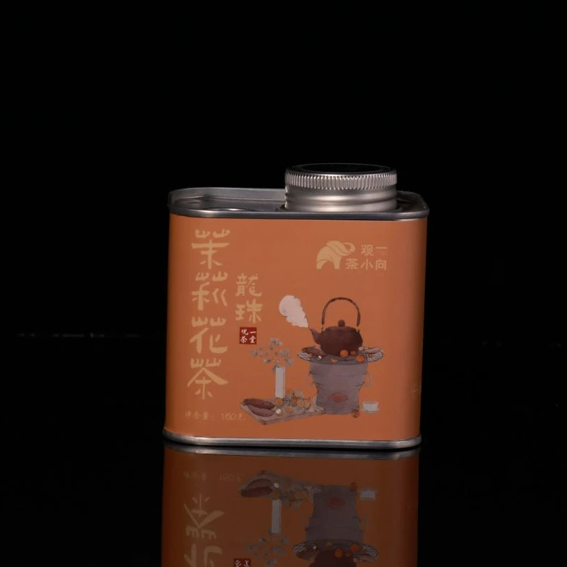 观一好物 | 福建2023年茉莉龙珠150g罐装烘青绿茶小颗粒龙珠