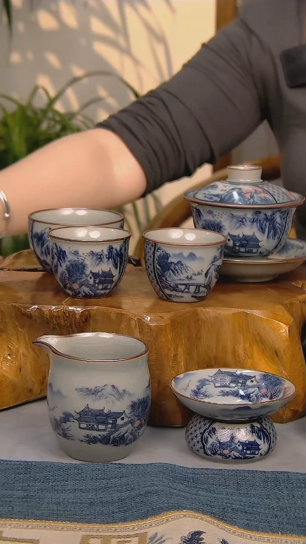 【闪购商品】简装家用款6件套 陶瓷家用茶具系列