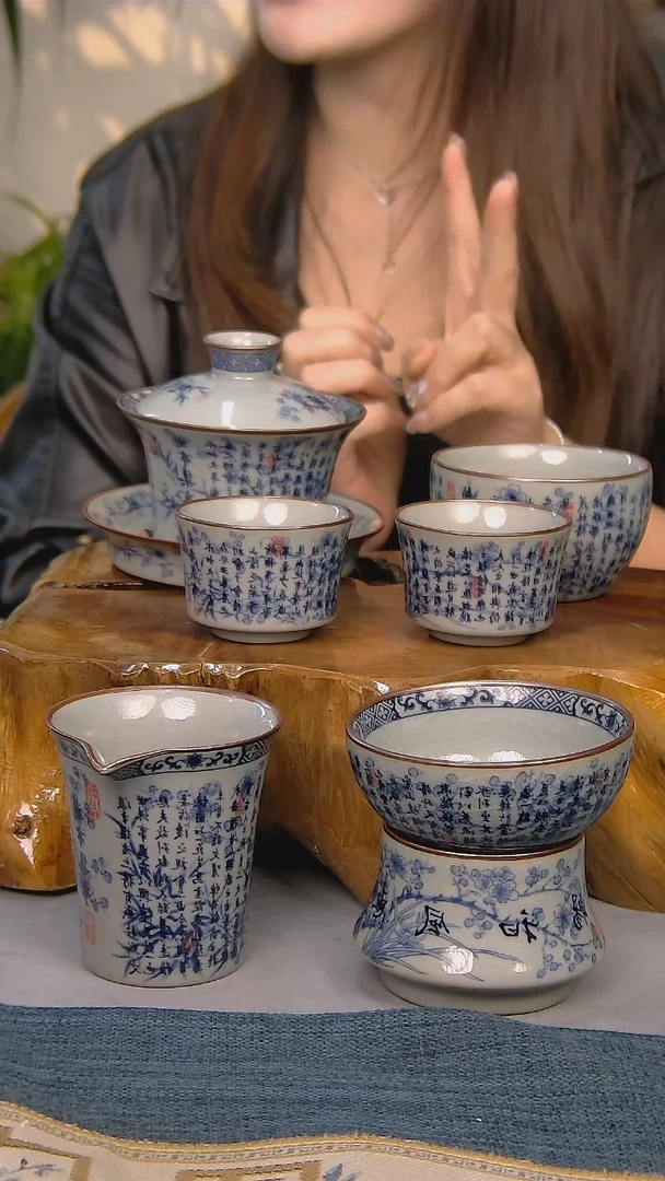 【闪购商品】简装家用款6件套 陶瓷家用茶具系列