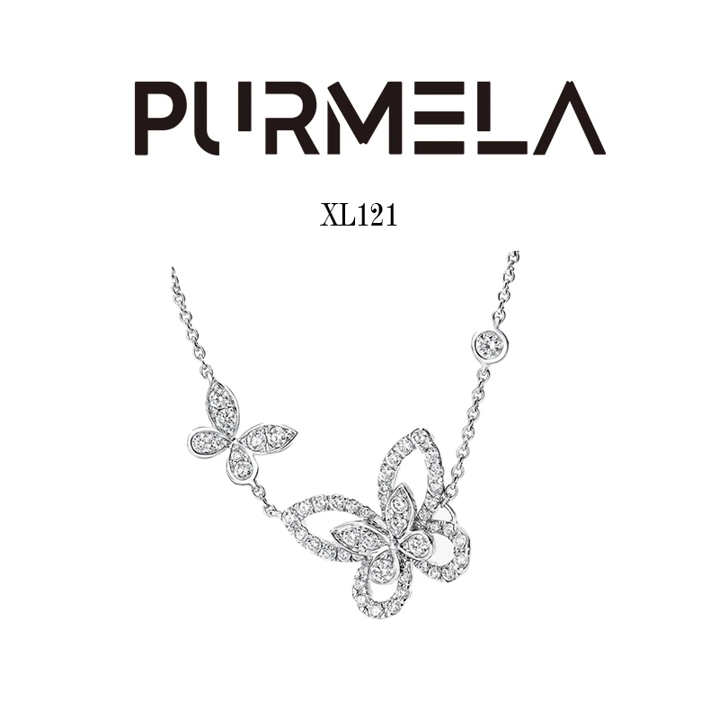 四叶草幻影蝴蝶项链女小众轻奢高级感XL121