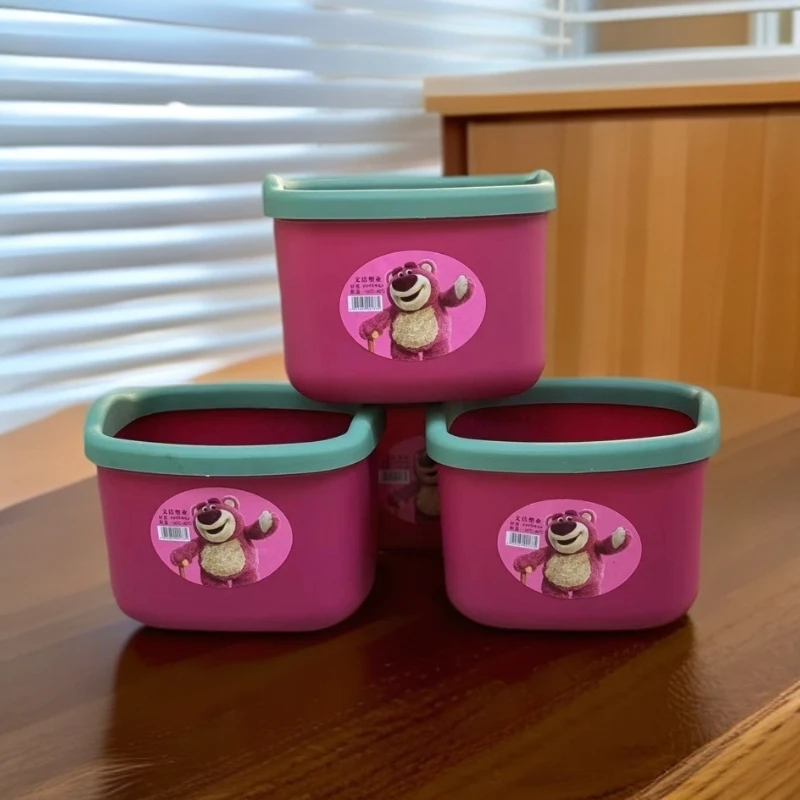 A-卡通草莓高颜值桌面垃圾桶家用2025新款迷你客厅卫生间垃圾桶