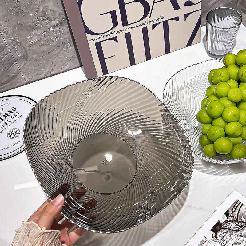 INS风网红创意简约水果盘家用轻奢时尚果盘子客厅茶几零食糖果盘