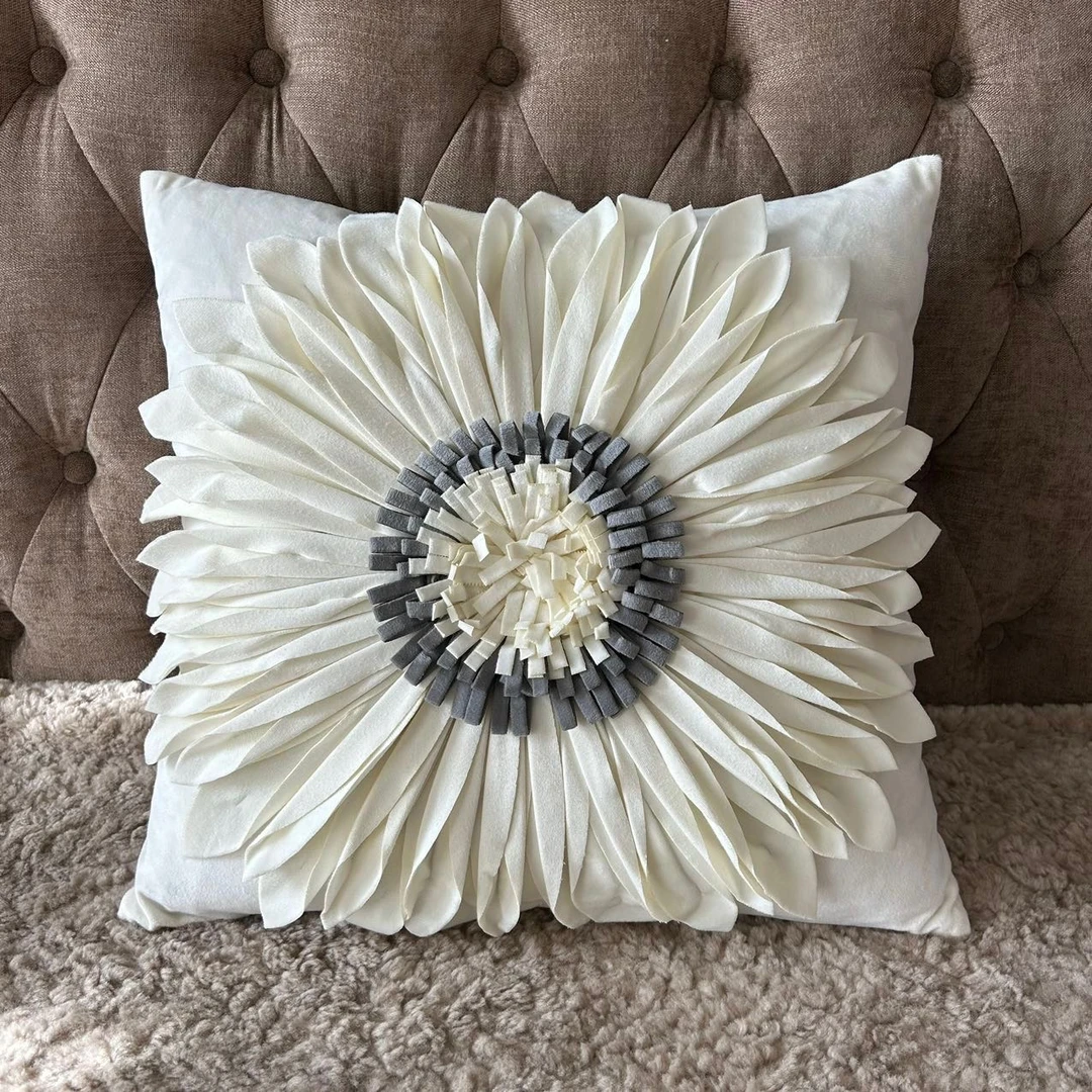 【新疆包邮】针织轻奢方形圆形枕头套靠垫套卧室客厅丝绒简约风格