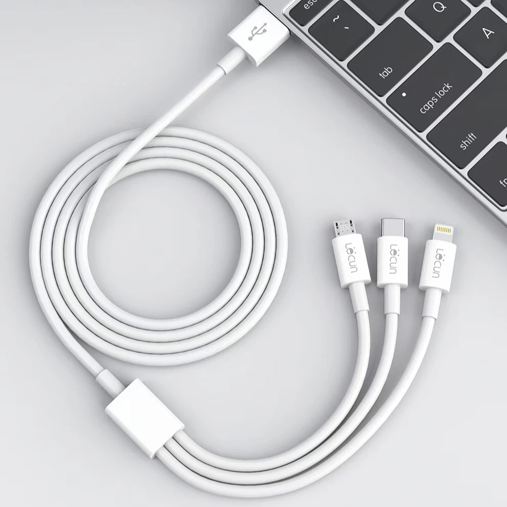 三合一三合一快充快速充电一拖三快充数据线快充线苹果线安卓线