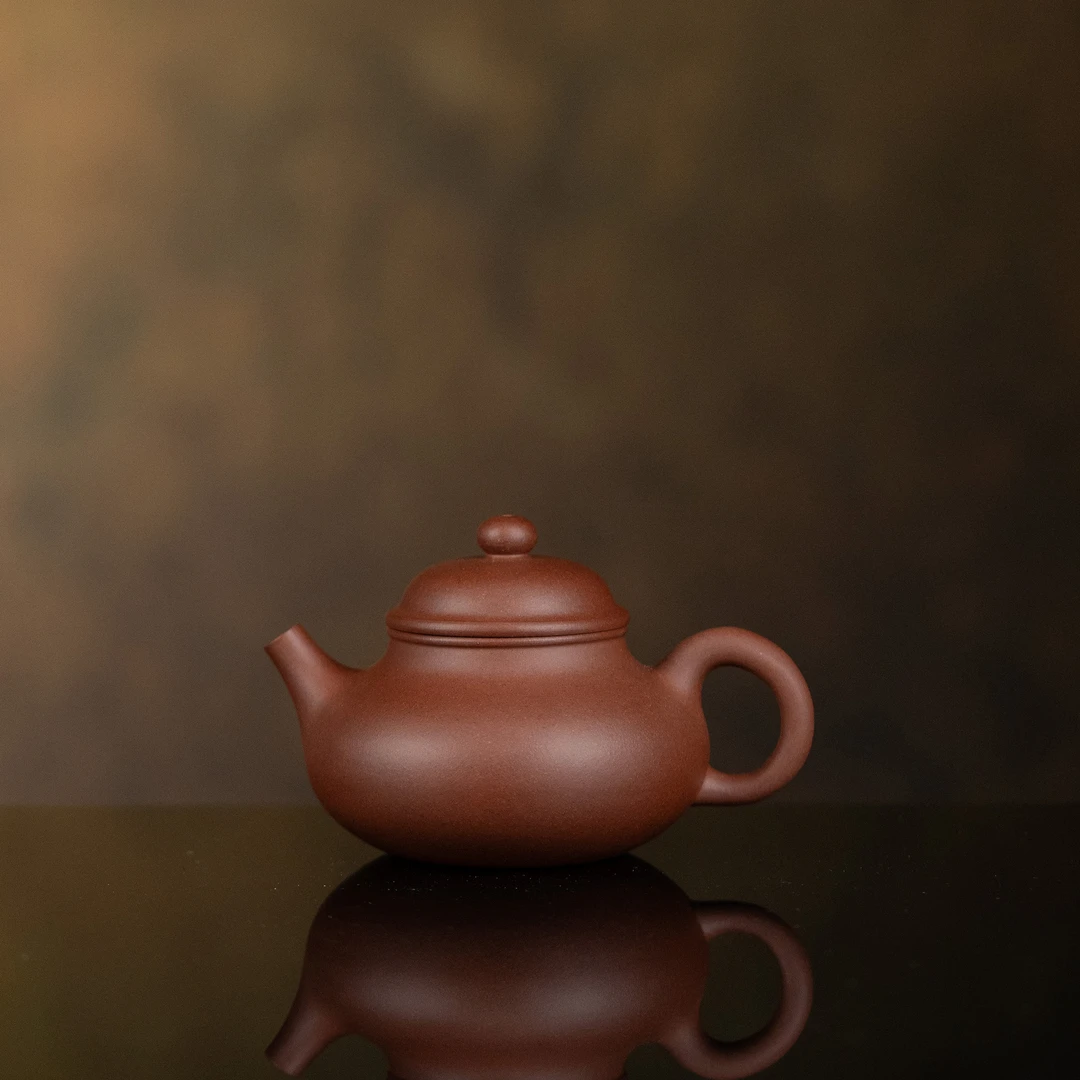 【利贞l容天】原矿紫泥 约170cc 手工制作 紫砂壶茶具CRY