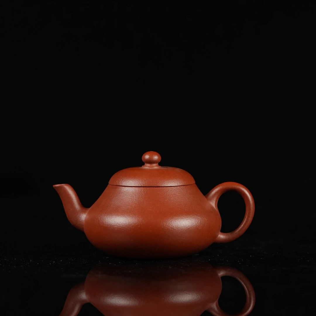 【利贞l君德】九瀚制 原矿大红袍120cc 紫砂壶 家用茶具