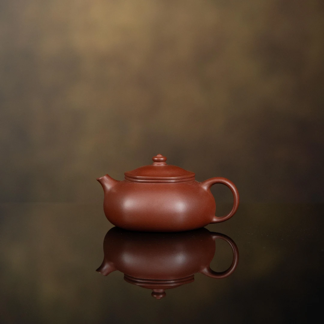 六方寒江 原矿紫泥130cc手工制紫砂壶传承炼泥易养壶茶具DTGT