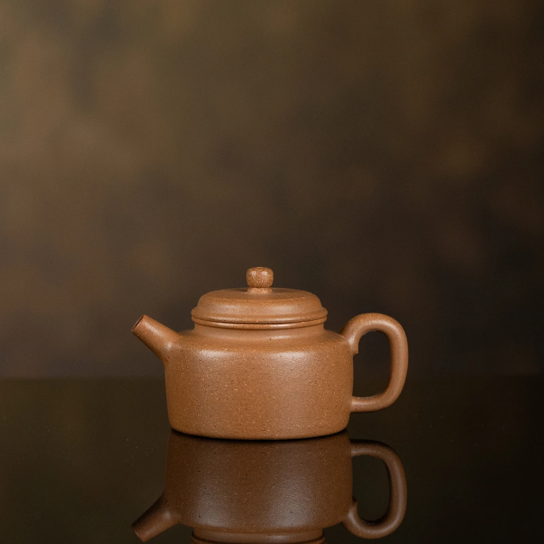 【利贞l德钟】原矿段泥 约90cc 手工制 紫砂壶 家用茶具MHSF