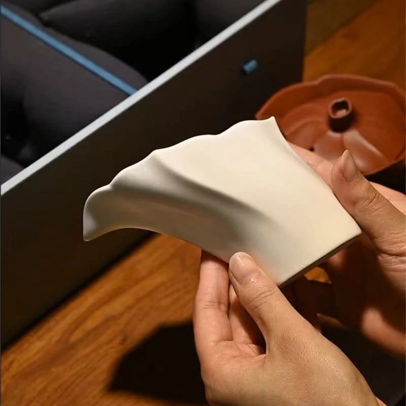 【利贞l瑶华公杯】九瀚制 白瓷 110cc  家用茶具