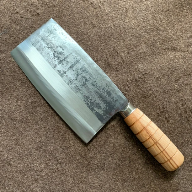 手工锻打斩切两用刀轻盈锋利家用超快切菜斩鸡鸭鱼不生锈斩切果刀