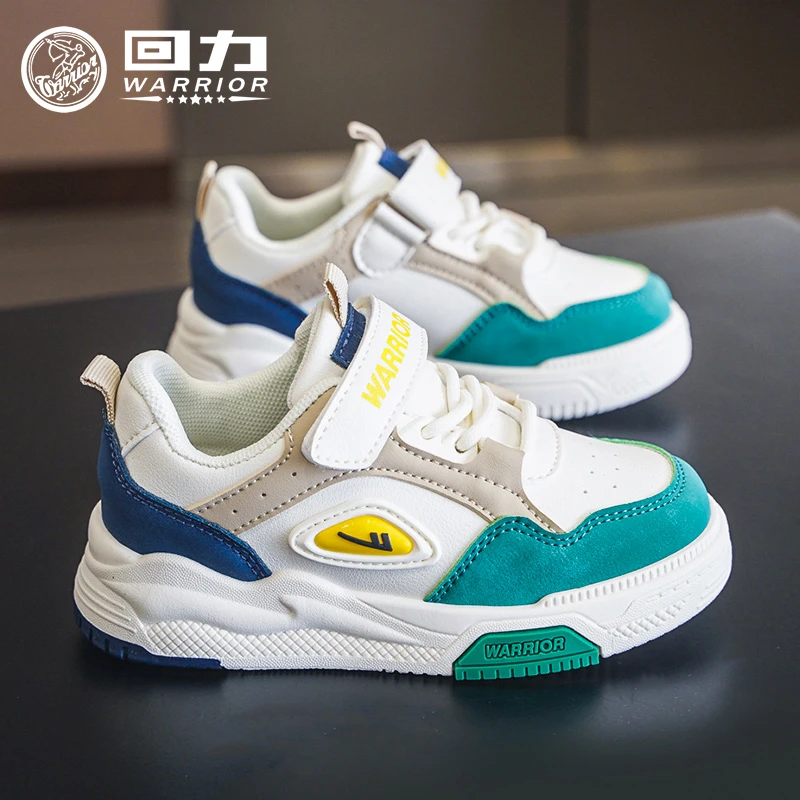 回力品牌儿童运动鞋2025新款男女童透气百搭鞋子学生休闲板鞋0416