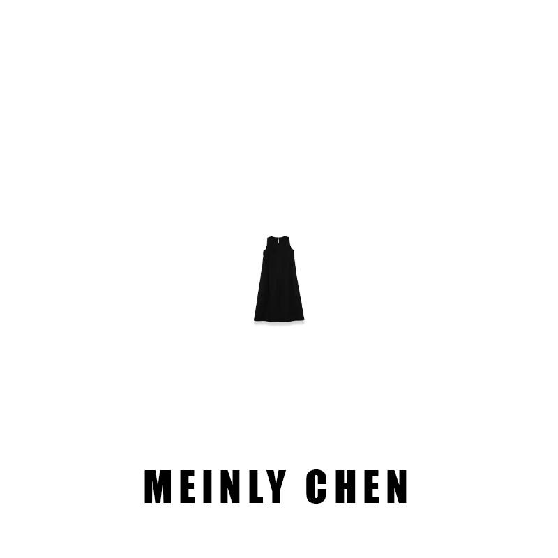 【MEINLY  CHEN】【空气裙】高端设计师款时尚简约连衣裙8824544