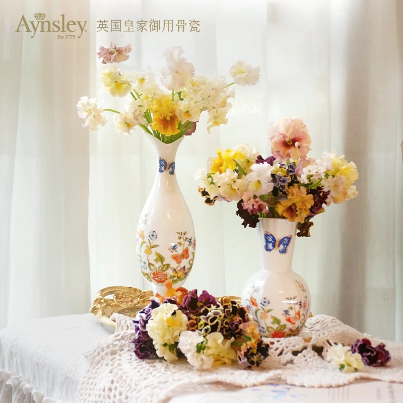 【专属】Aynsley安斯丽骨瓷小屋花园系列花瓶