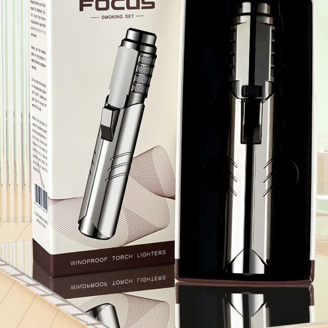 户外高档防风多充气点火喷火装备