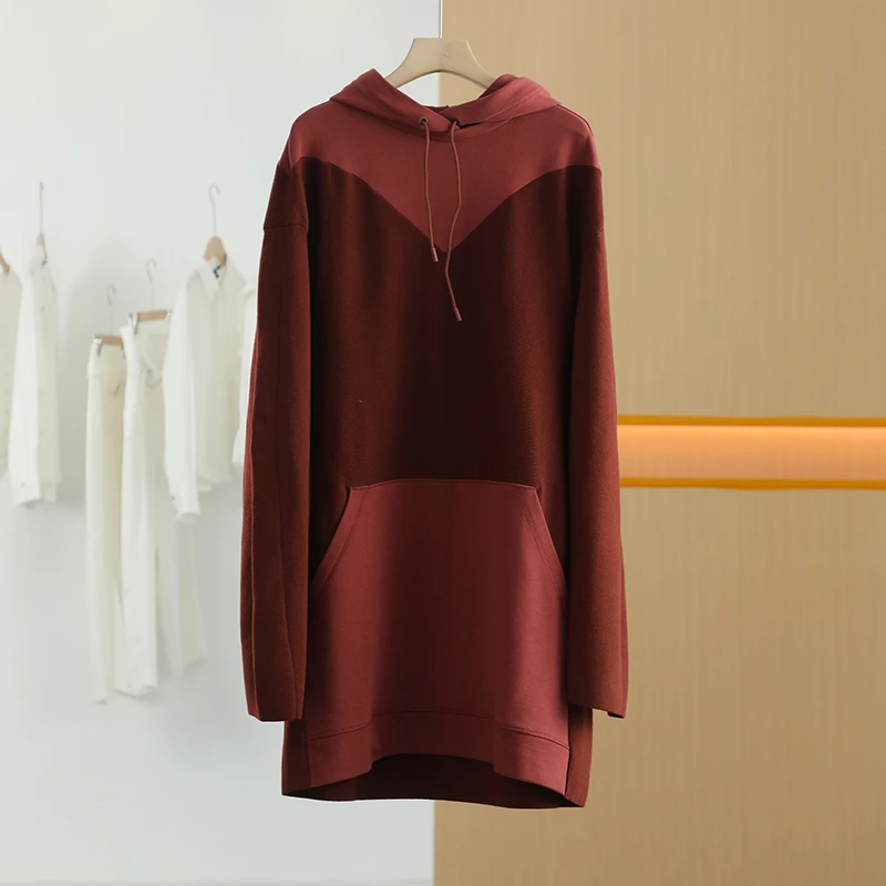 【唐长老自营】货号86098女装冬新款长袖毛衫连衣裙J