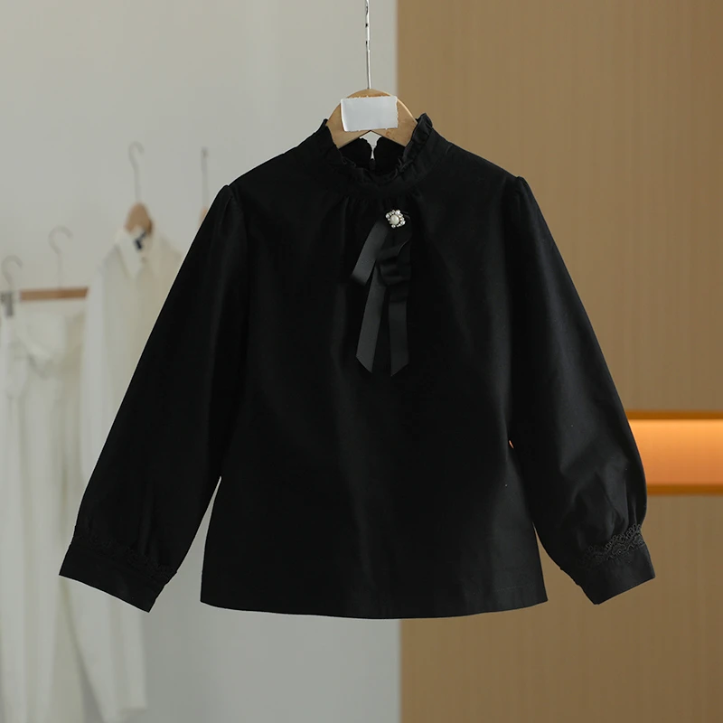 【唐长老自营】货号49000童装春秋款简约百搭衬衫YY-TZ