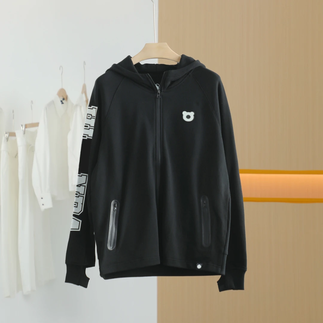 【唐长老自营】货号60239女装新款针织休闲卫衣-熊m