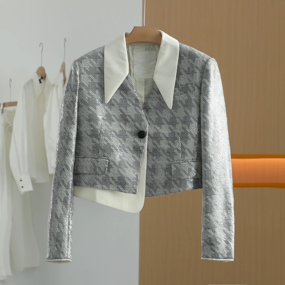 【唐长老自营】货号H0145女装春秋新款时尚休闲外套HBL