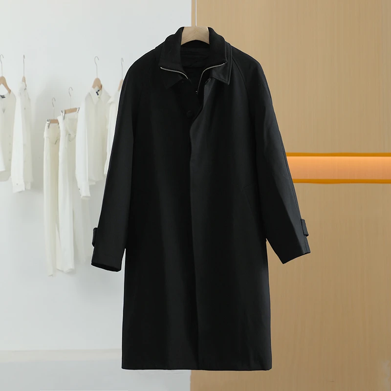 【唐长老自营】货号84885男装冬新款中长款棉衣J