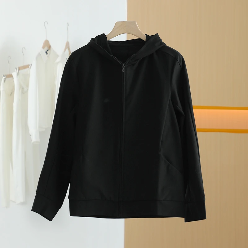 【唐长老自营】货号86425男装冬新款连帽开襟卫衣J