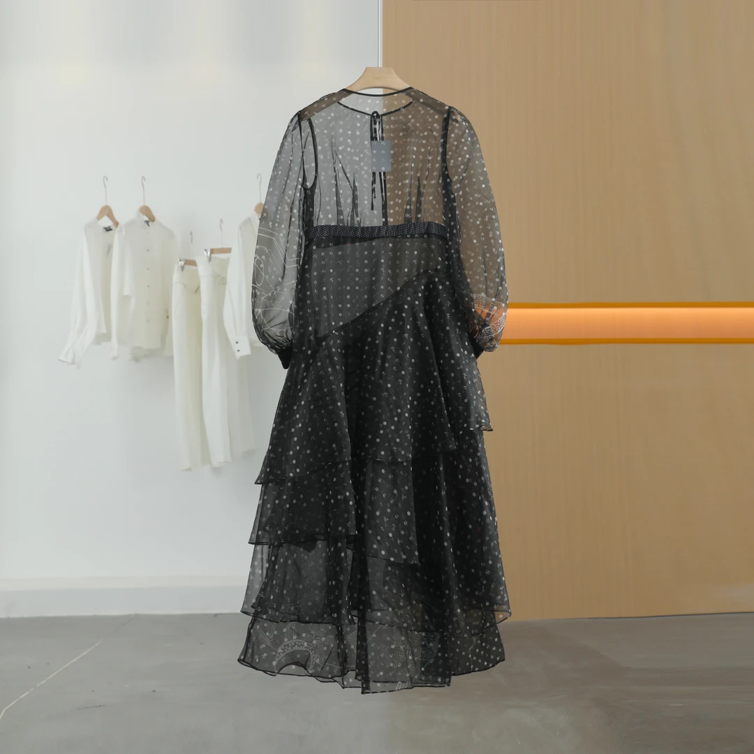 【唐长老自营】货号H0720女装新款轻薄简约连衣裙HBL