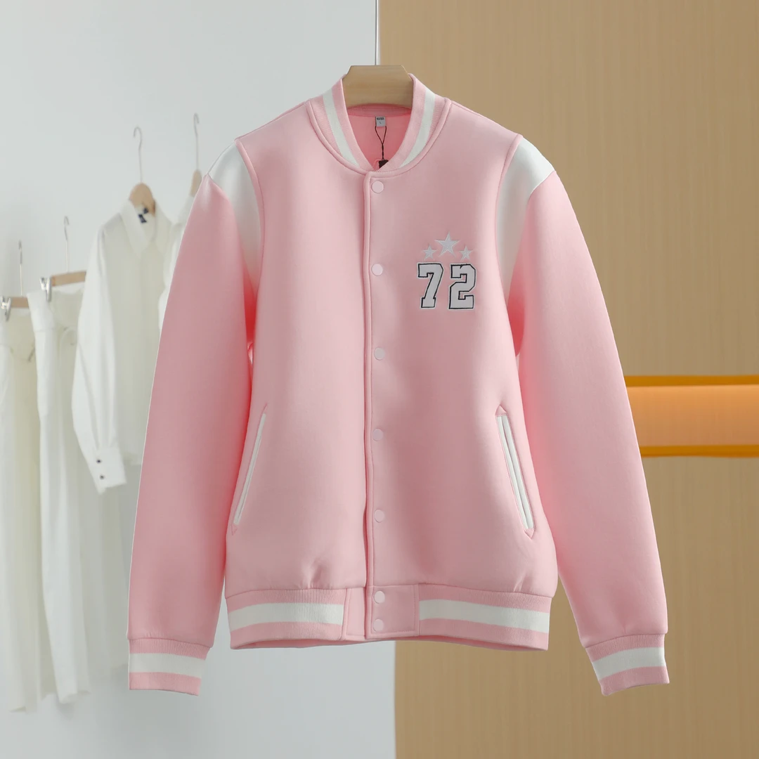 【唐长老自营】货号60796女装新款印花休闲棒球服-熊m