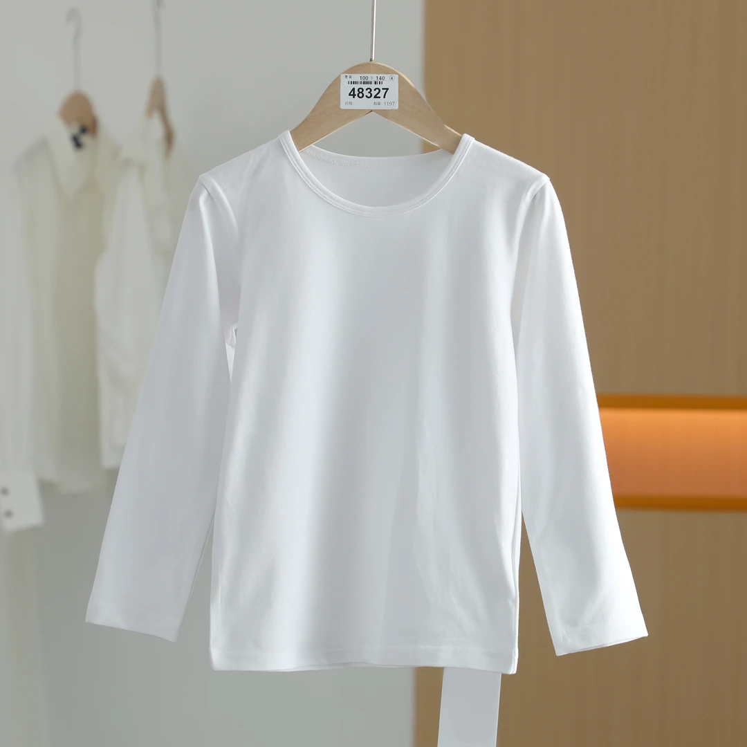 【唐长老自营】货号48327童装新款长袖套头T恤D七