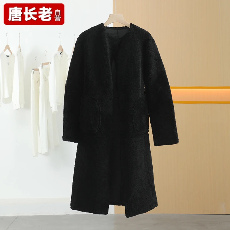 【唐长老自营】货号84285女装冬新款百搭舒适风衣J