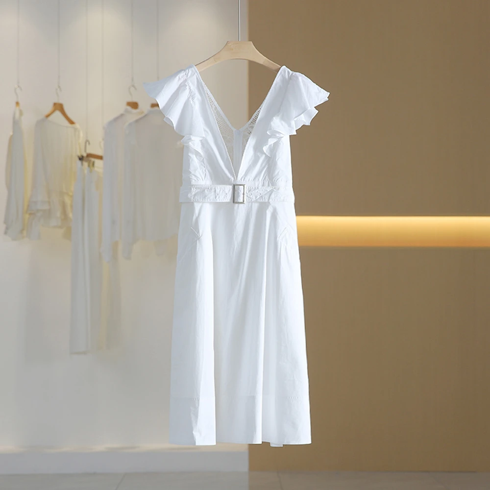 【唐长老自营】货号98911女装新款小飞袖连衣裙M91-60