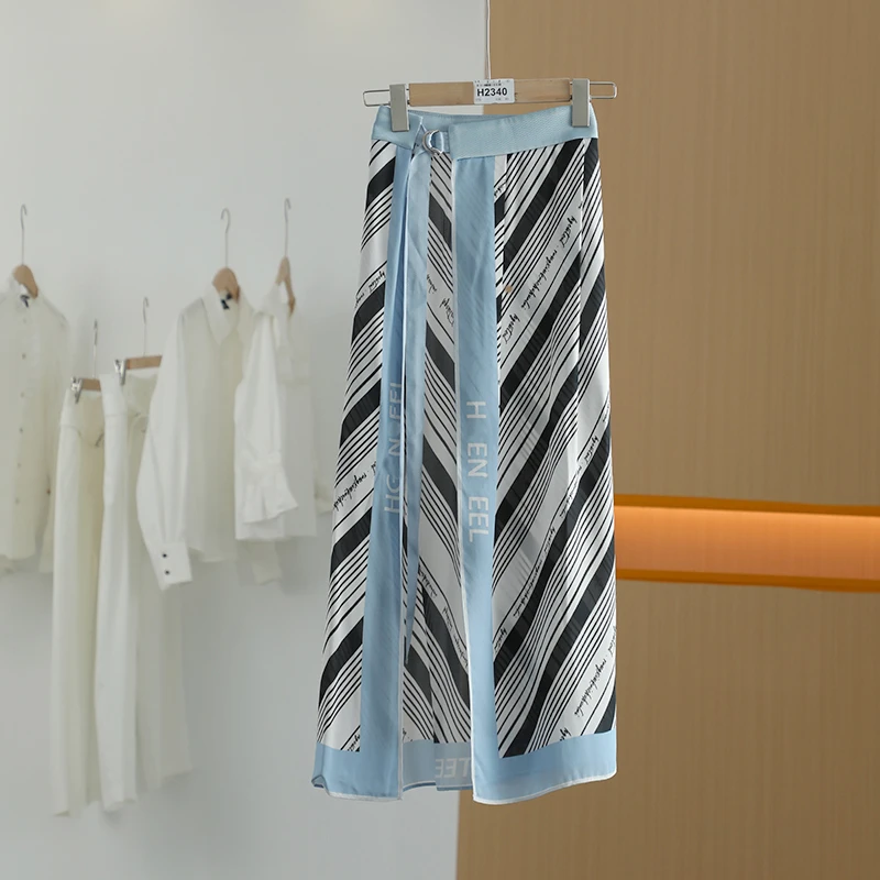 【唐长老自营】货号H2340新款简约休闲半裙腰封H