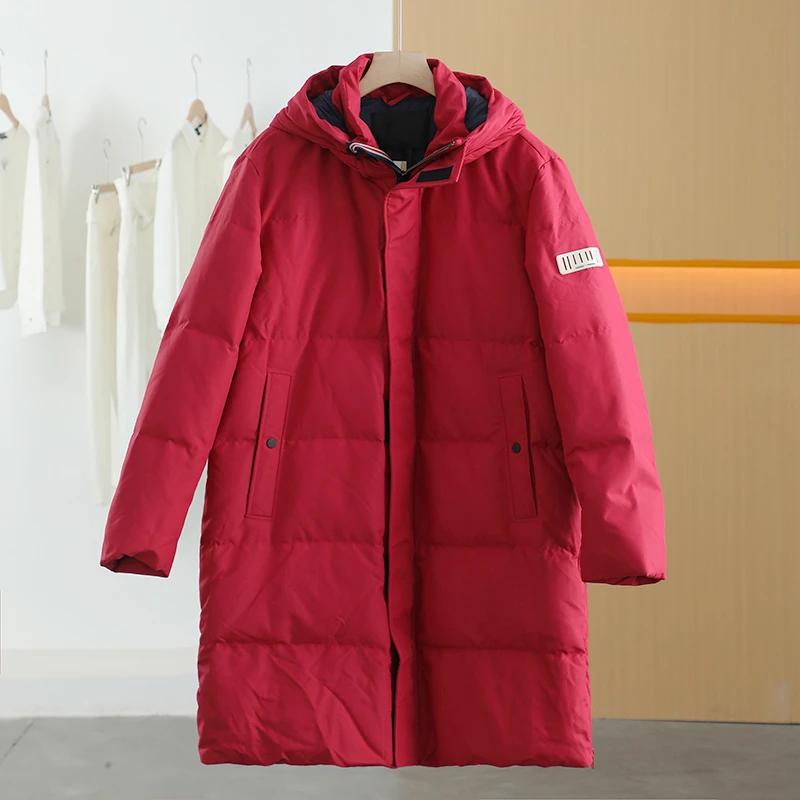 【唐长老自营】货号13781男装冬新款长款保暖羽绒服J