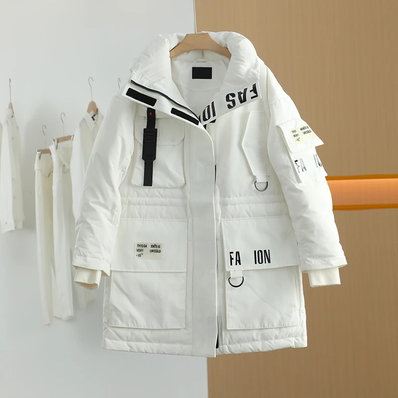 【唐长老自营】货号5529女装冬新款时尚休闲羽绒服M