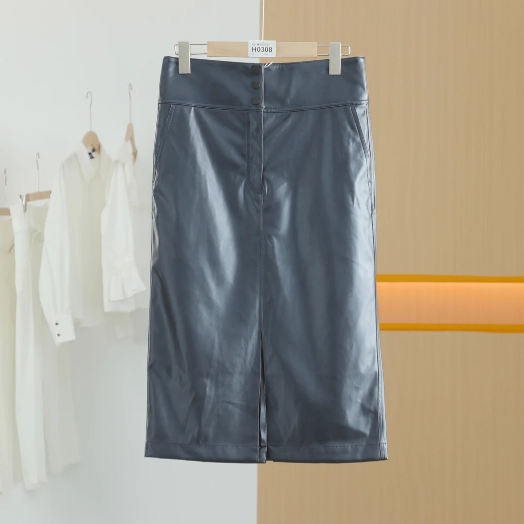 【唐长老自营】货号H0308女装新款直筒包臀半身裙HBL