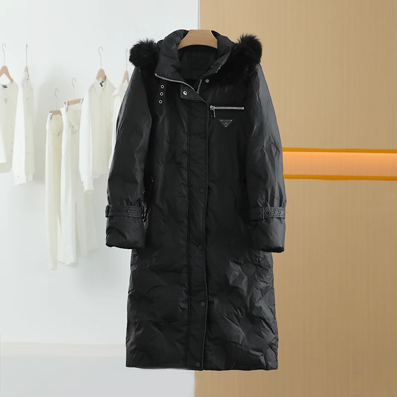 【唐长老自营】货号M0018女装冬新款简约长款羽绒服MSL