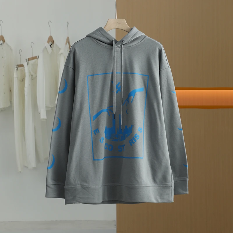【唐长老自营】货号11510男装春秋装连帽套头卫衣J