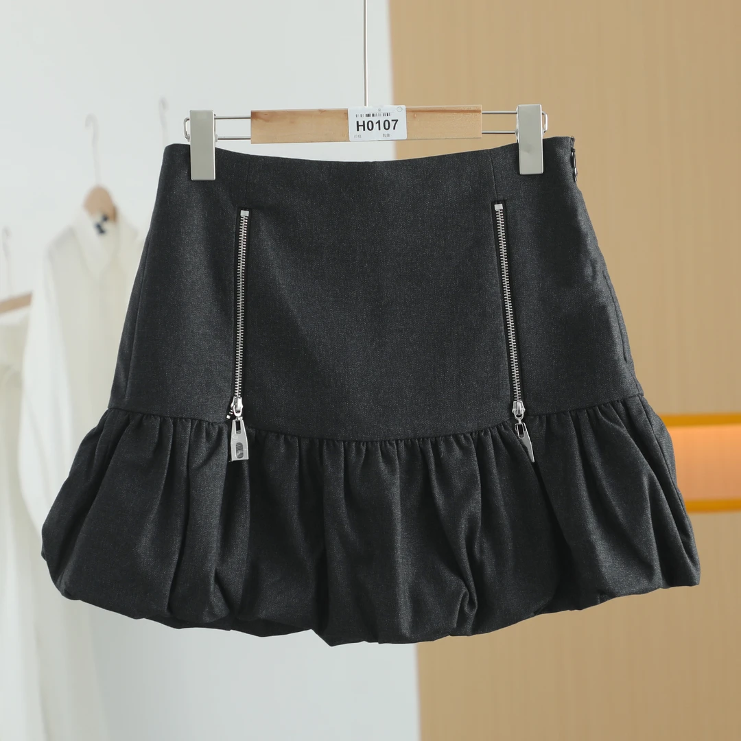 【唐长老自营】货号H0107女装新款小众百搭半身裙HBL
