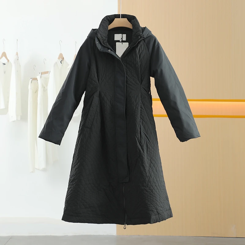 【唐长老自营】货号49597女装冬新款拼接保暖羽绒服ALY