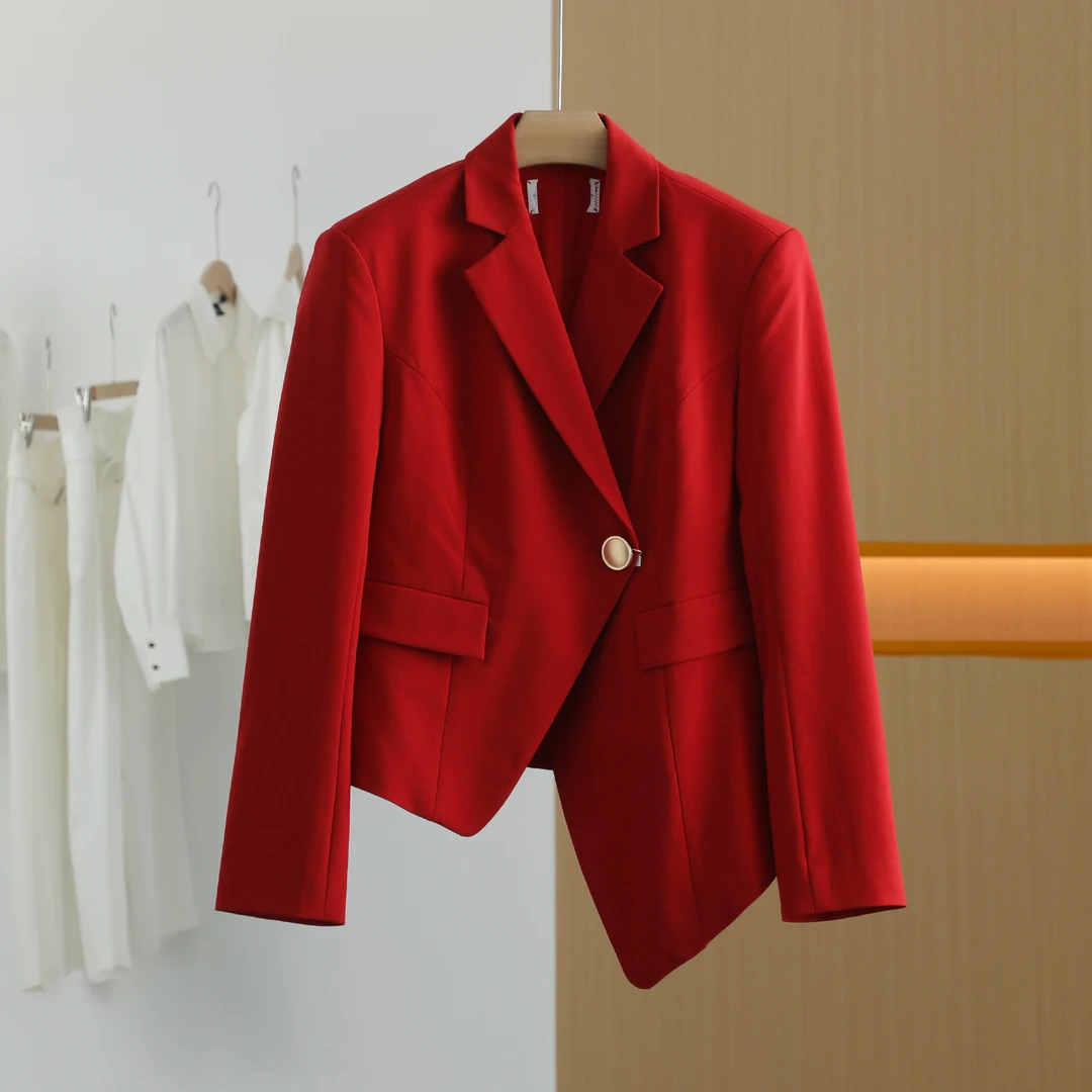 【唐长老自营】货号H0693女装春秋新款时尚西装外套HBL