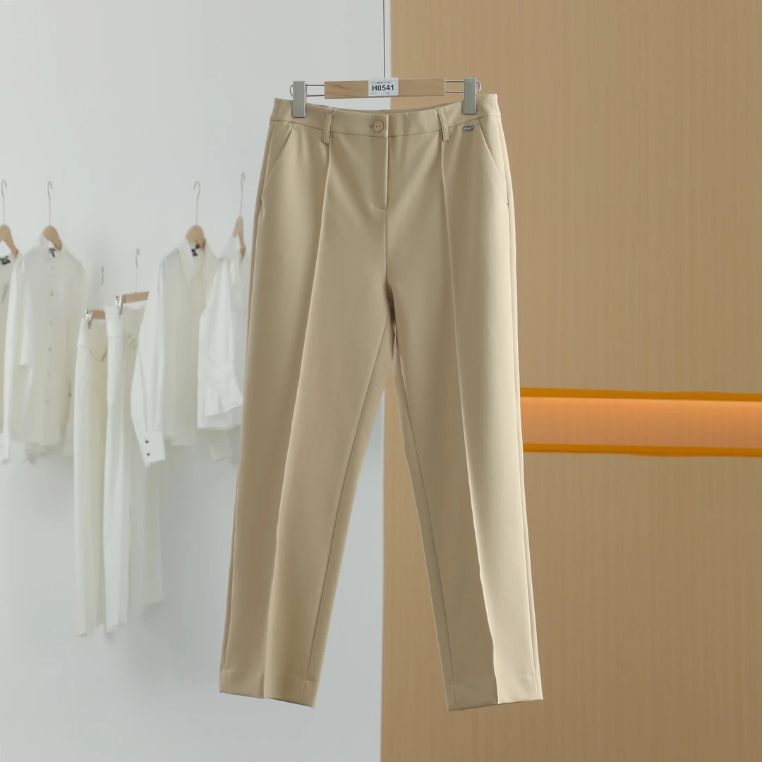【唐长老自营】货号H0541女装新款气质百搭休闲裤HBL