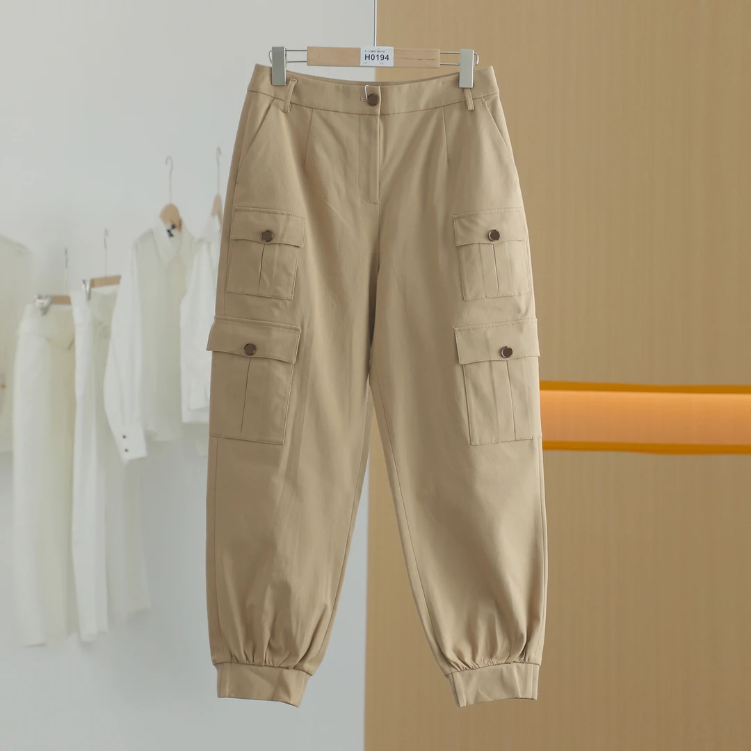 【唐长老自营】货号H0194女装新款工装休闲裤子HBL