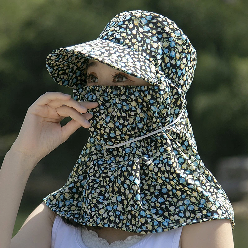 帽子防晒遮阳帽女士防晒帽遮阳帽太阳帽女款遮阳防晒帽百搭太阳帽