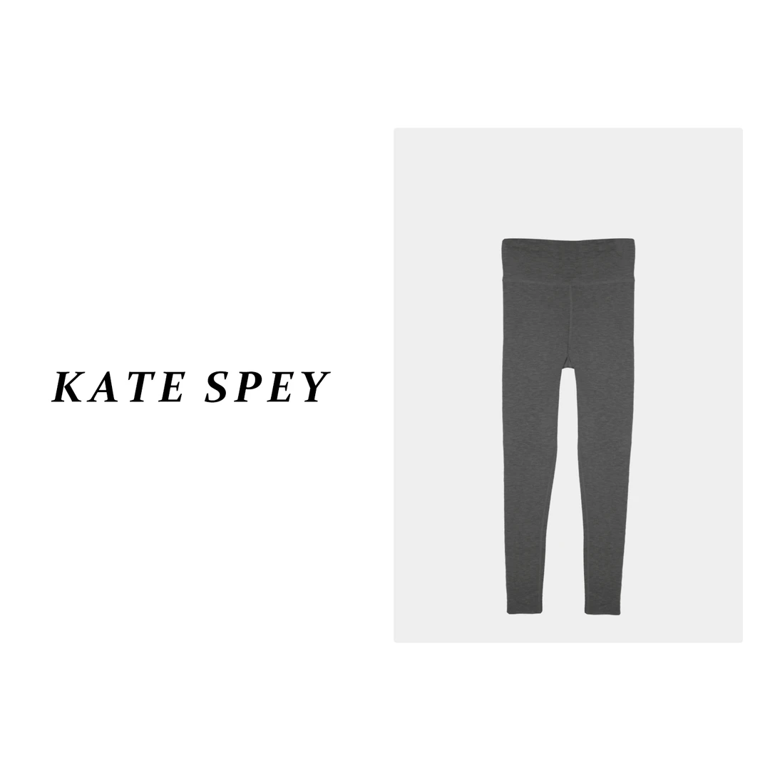 凯特丝蓓425#三色！秋冬保暖打底瑜伽秋裤修身紧身