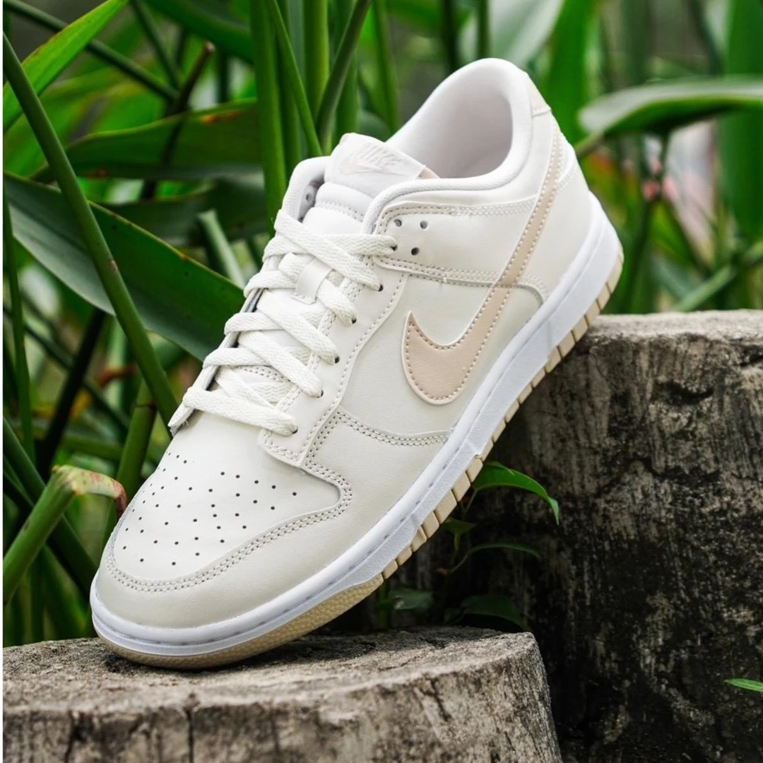 耐克Nike Dunk Low 米白色 潮流复古男子系带低帮板鞋 DV0831-003