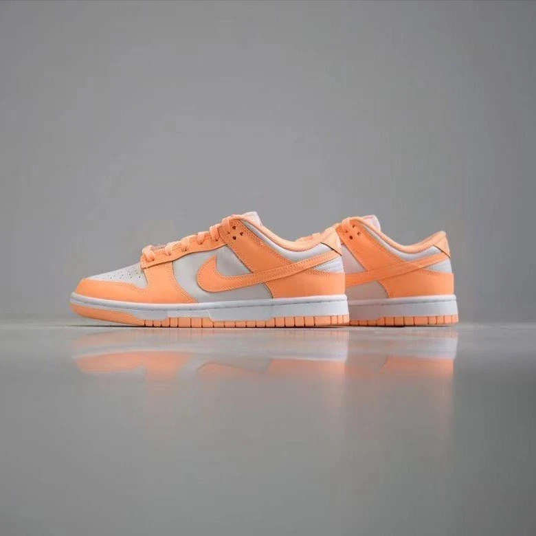 耐克Nike Dunk Low 橘色蜜桃经典低帮板鞋休闲百搭女款DD1503-801