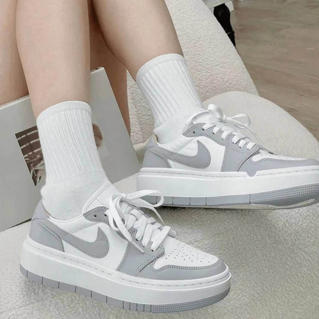 NIKE/耐克Air Jordan1 AJ1 low 烟灰小Dior 低帮篮球鞋DH7004-100