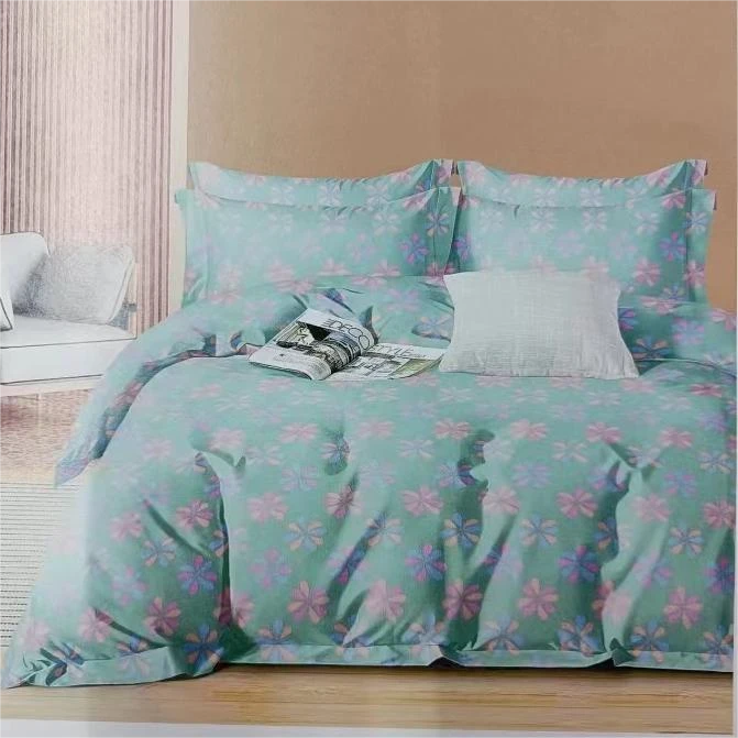 yy【主播福利】--国风碎花床单被罩多功能加厚双层纱细纱绗缝亲肤