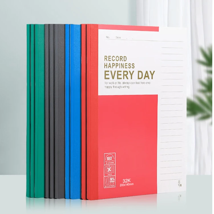 【到手10本】软抄本无线胶装日记本笔记本子学生用记作业练习本文具